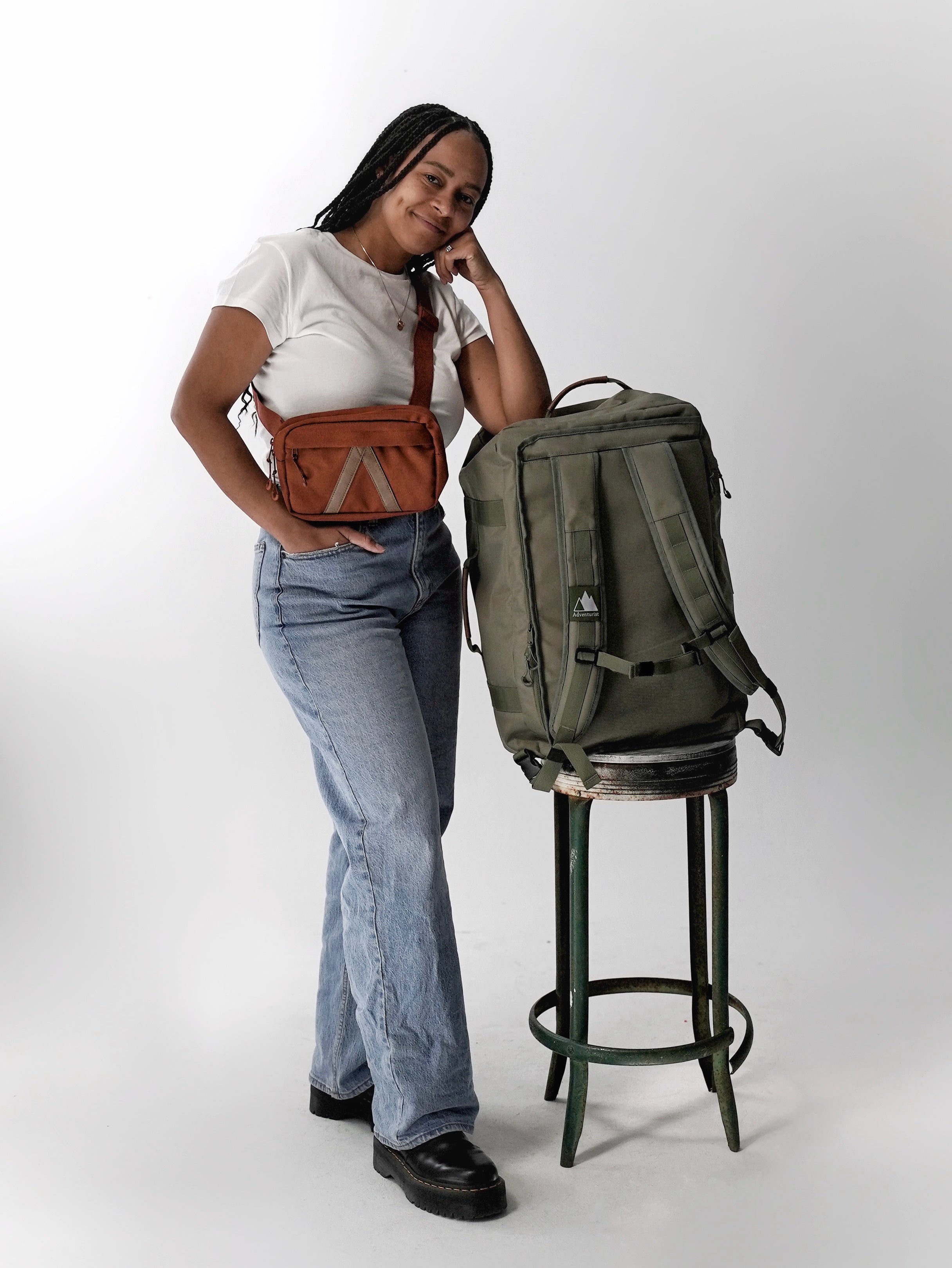 Carry On Duffel/Backpack 45L